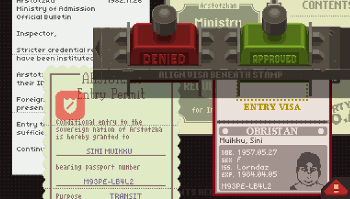 Glory to Arstotzka (Source: Papers, Please).