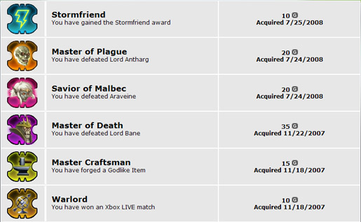 best xbox achievements